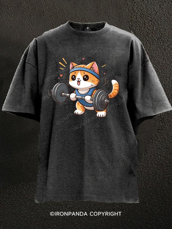 Believe in Yourself  CAT Washed Gym Shirt