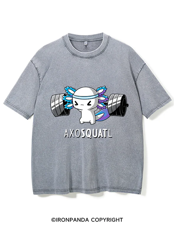 AXOSQUATL Washed Gym Shirt