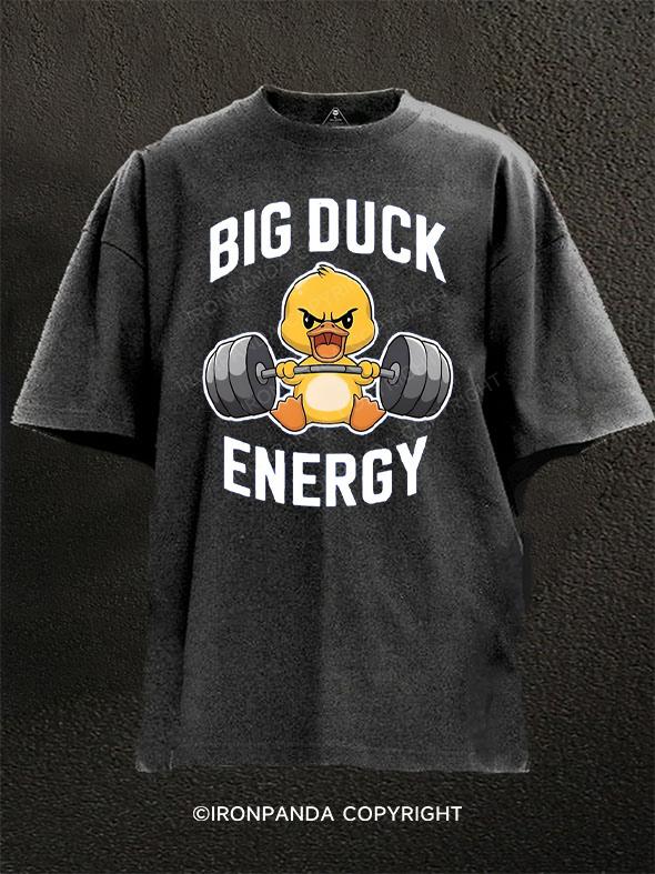Big Duck Energy Washed Gym Shirt