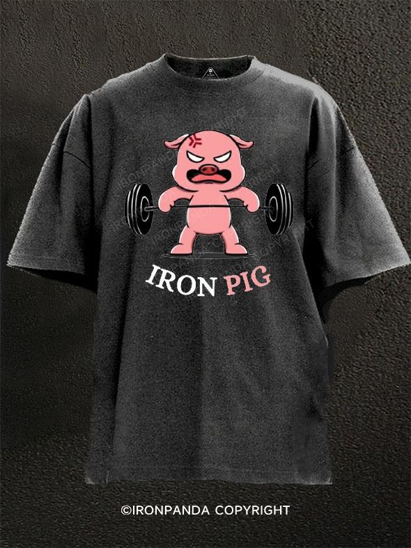 GYM PIG !! Washed Gym Shirt